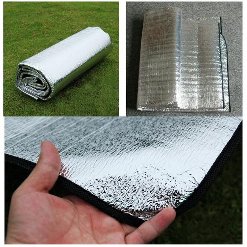 Коврик туристический с алюм. фольгой 190х120х0,3 см./10 - изображение 4