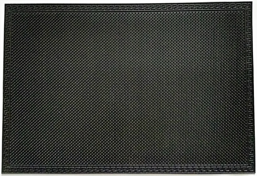 Коврик придверный с рисунком 40х60см, Classic черный Sundays Home - изображение 1