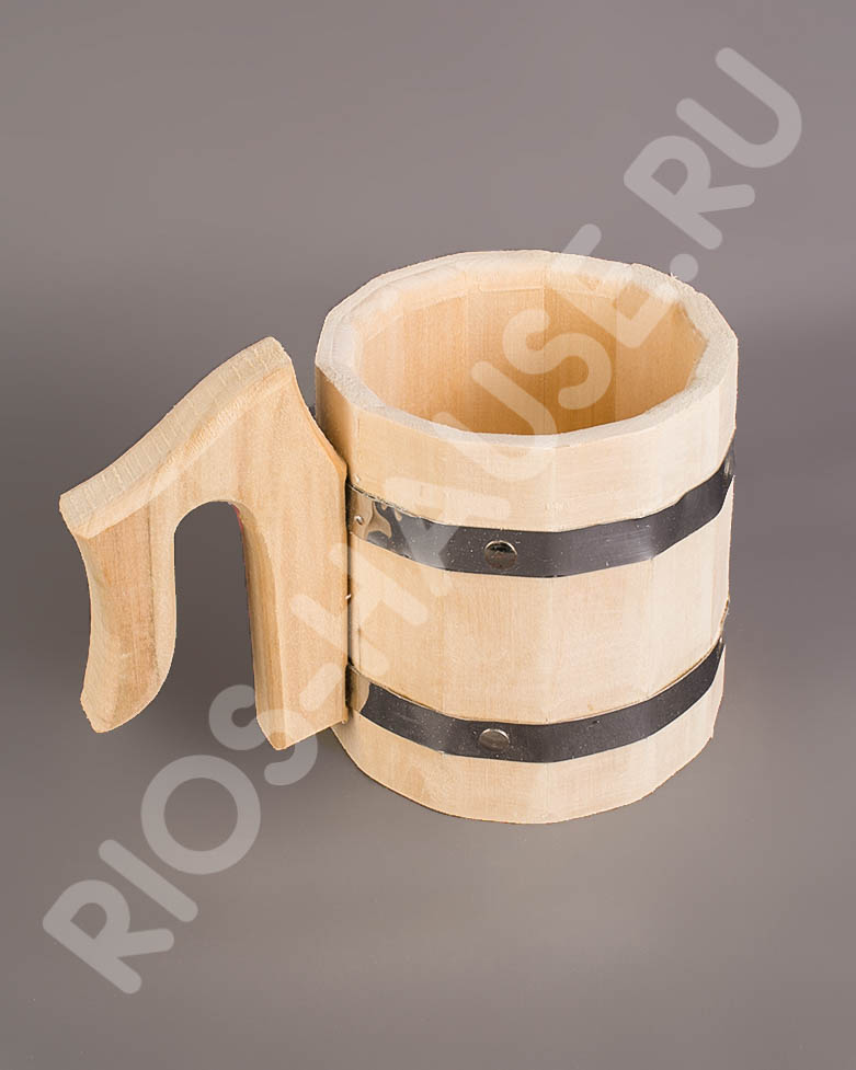 Кружка бондарная 0,5 л TM ”Бацькина баня” - изображение 7