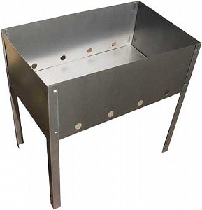 Мангал 350х240 мм, сборный, без шампуров, в плёнке Я ВЫБРАЛ/10 - изображение 3