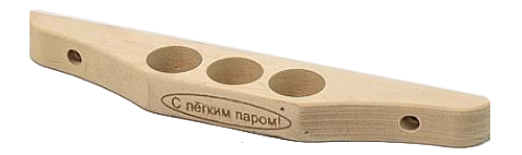 Полочка для масла с гравировкой(3 отв.) и 2 заклепки) ТМ "Бацькина баня"/50 - изображение 6