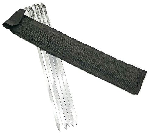 Набор шампуров угловых 610х10х1.0 (нержавеющая сталь) 6шт Я ВЫБРАЛ/50 - изображение 4