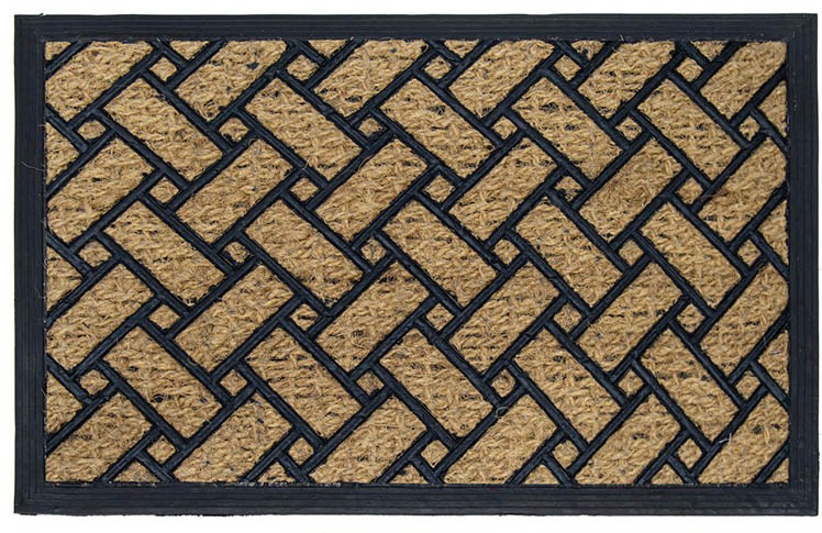 Коврик придверный 40х60х0,8см Parkett кокосовый коричневый Blabar/10