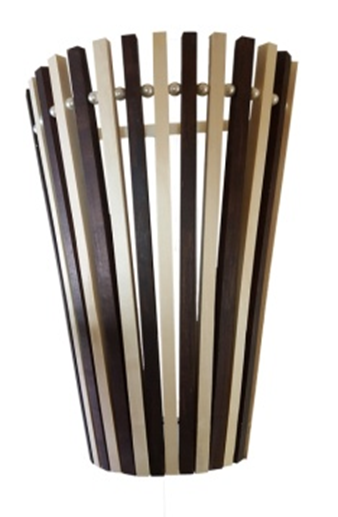 Абажур 350*230*160мм угловой "Zebra Jungle" - изображение 2