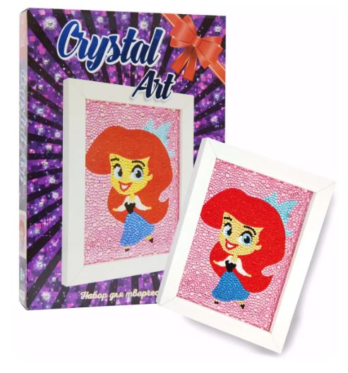 Набор для творчества Crystal Art Русалка арт.104 - изображение 1
