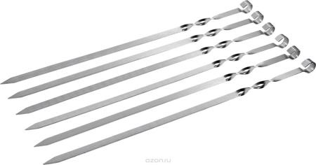 Шампур плоский 610х10х1,5 (нержавеющая сталь) Я ВЫБРАЛ/50 - изображение 2