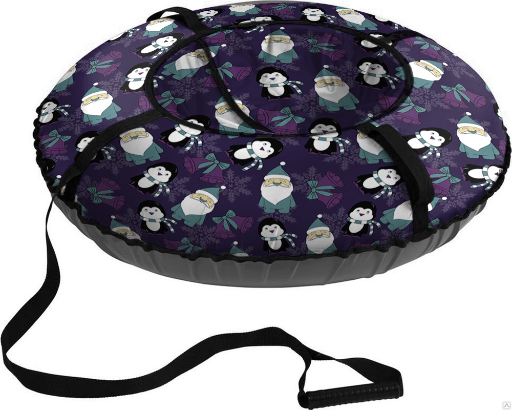 Санки-ватрушка "Brilliant maxi PROFFI" диаметр 100 см "Fani Sani"/8