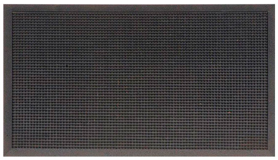 Коврик влаговпитывающий 50х80см Latt high ПВХ черный Blabar/20 - изображение 5