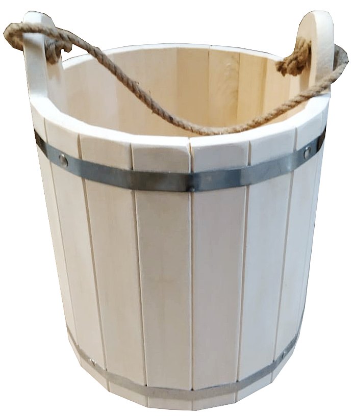 Ведро 15 л TM ”Бацькина баня” /1 - изображение 1