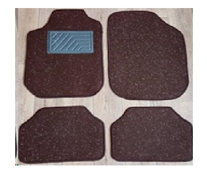 Комплект автоковров 4 шт, коричневый - изображение 3