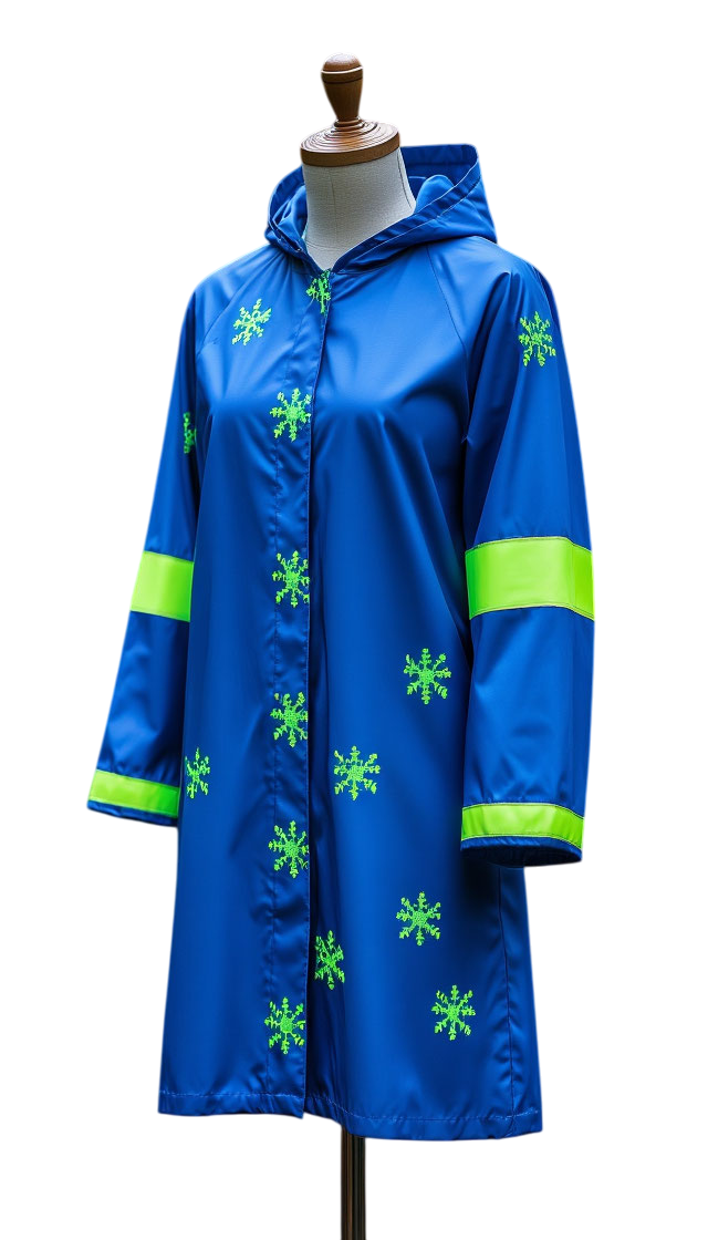 Плащ-дождевик на липучке с рисунком с свет. л. в ассортименте (52-56) Я ВЫБРАЛ/10 - изображение 5