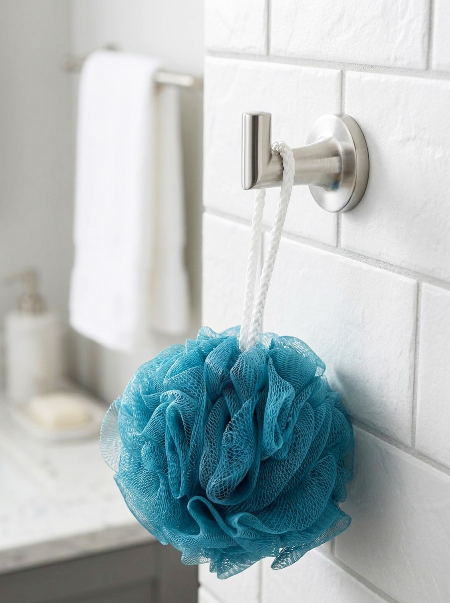 Мочалка для тела шар 12см 2 шт ТМ "Бацькина баня" - изображение 12