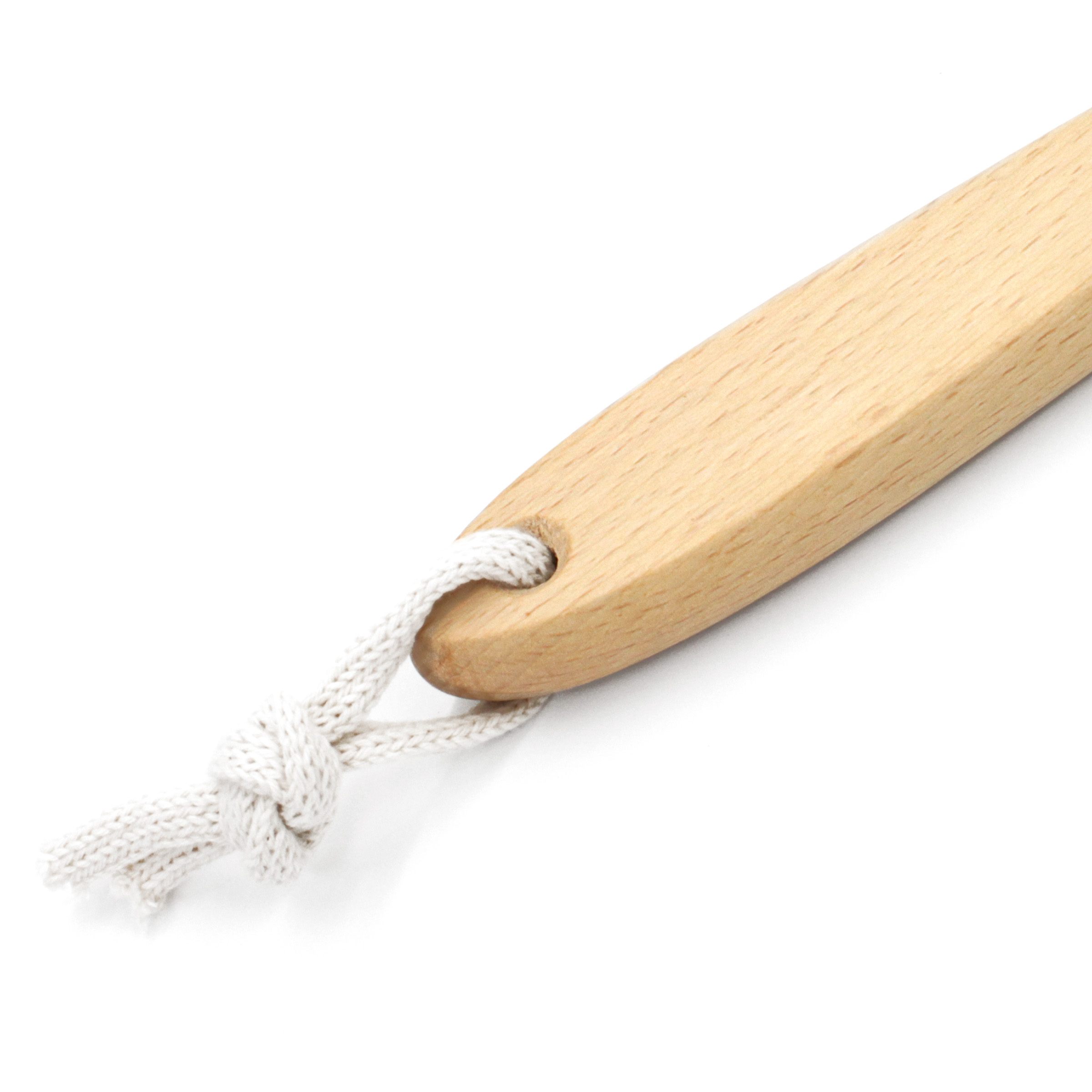 Щётка для сухого массажа класса L, 390*70*45 мм, тампико, ТМ Бацькина баня/24 - изображение 3