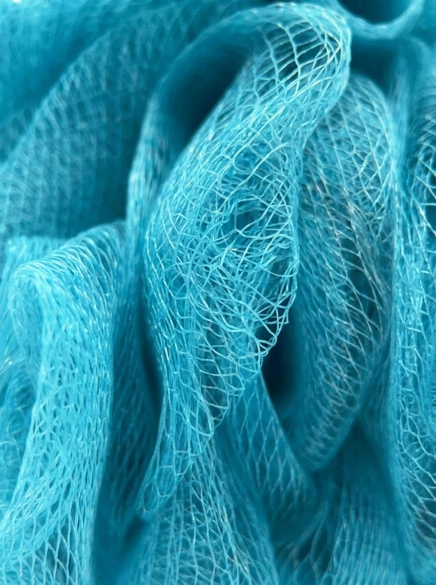 Мочалка для тела шар 12см 2 шт ТМ "Бацькина баня" - изображение 5