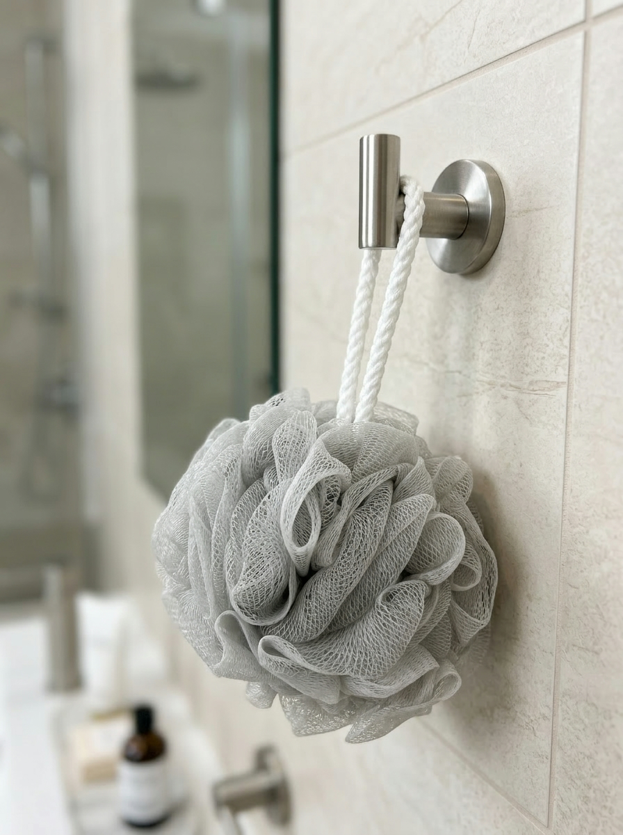 Мочалка для тела шар 12см 2 шт ТМ "Бацькина баня" - изображение 22