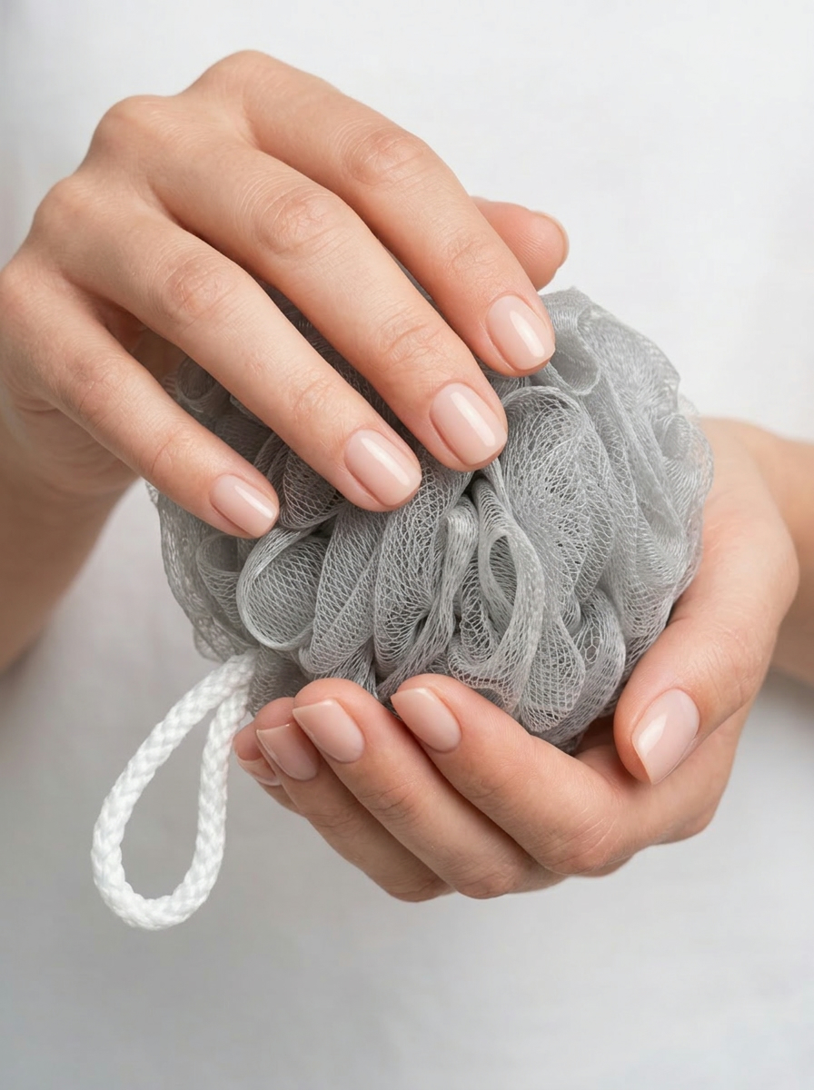 Мочалка для тела шар 12см 2 шт ТМ "Бацькина баня" - изображение 18