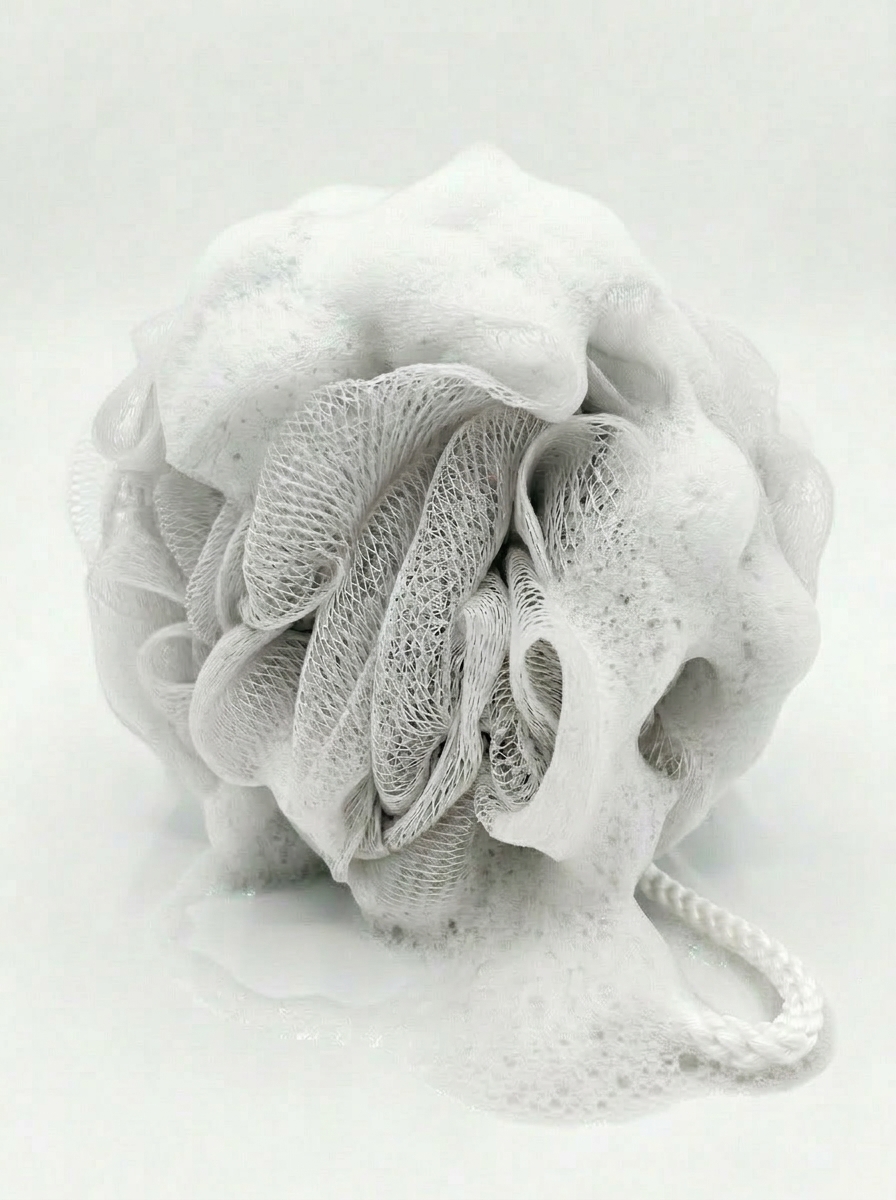 Мочалка для тела шар 12см 2 шт ТМ "Бацькина баня" - изображение 21