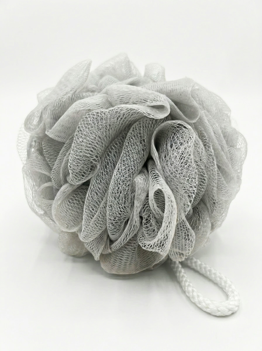 Мочалка для тела шар 12см 2 шт ТМ "Бацькина баня" - изображение 15