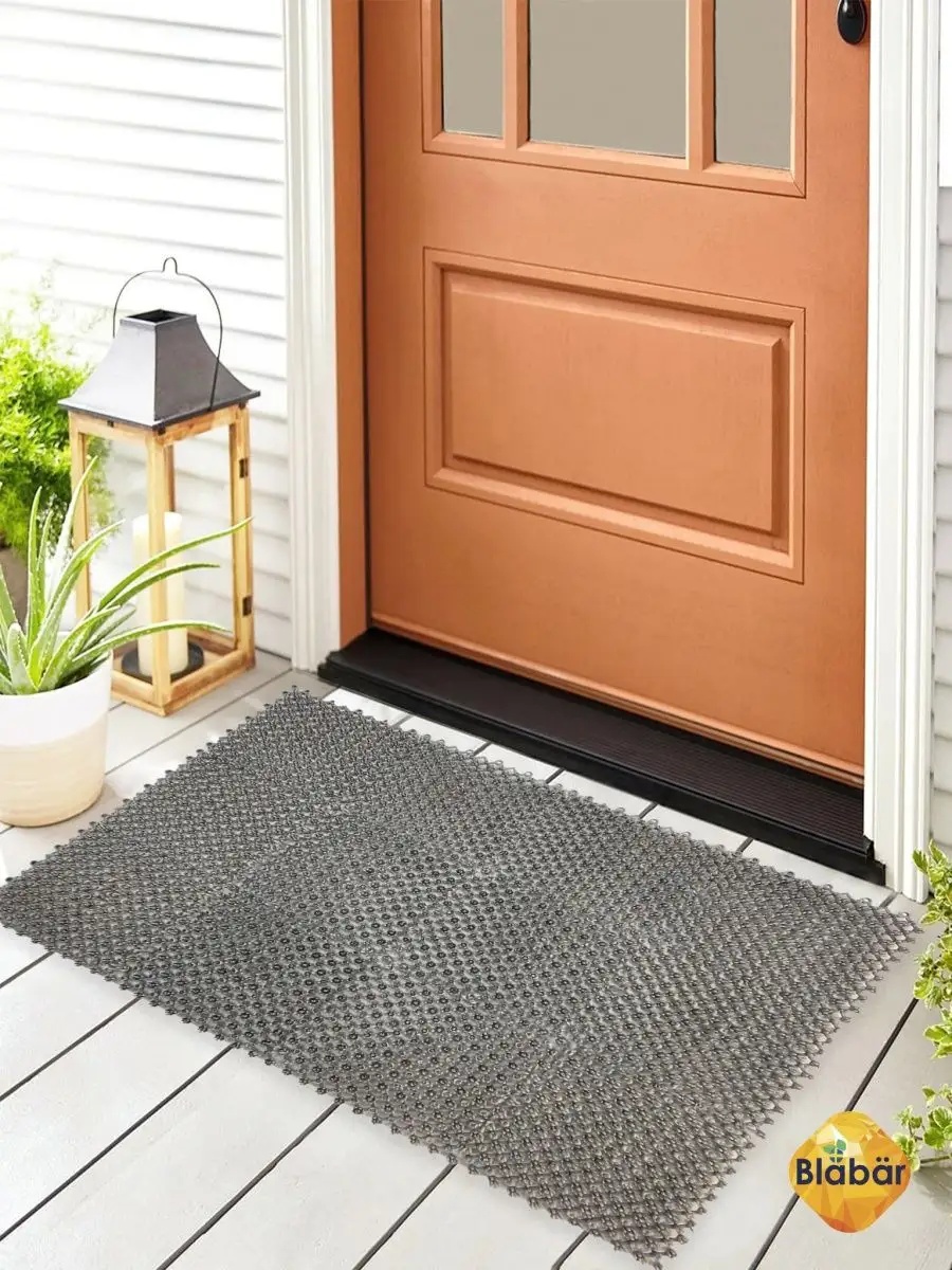 Коврик щетинистый грязесборный 41х54см Gras ПВХ серый Blabar/10 - изображение 9