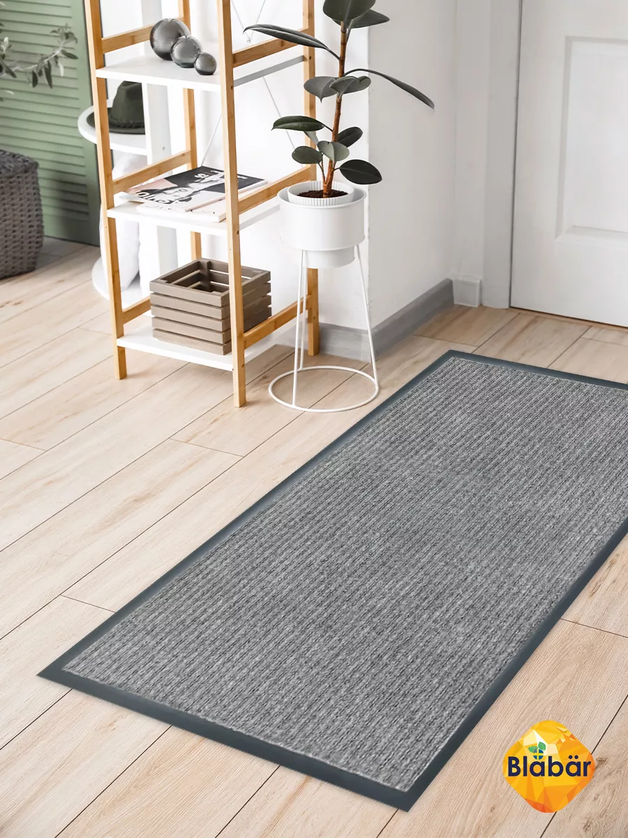 Коврик влаговпитывающий 80х120см Tuff Lux ПВХ серый Blabar/5 - изображение 12