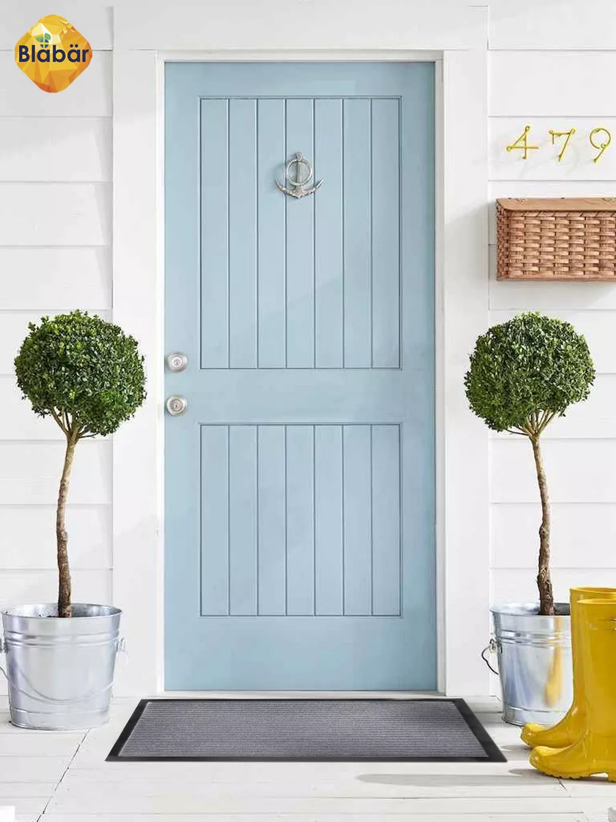 Коврик влаговпитывающий 40х60см Tuff Lux ПВХ серый Blabar/15 - изображение 11