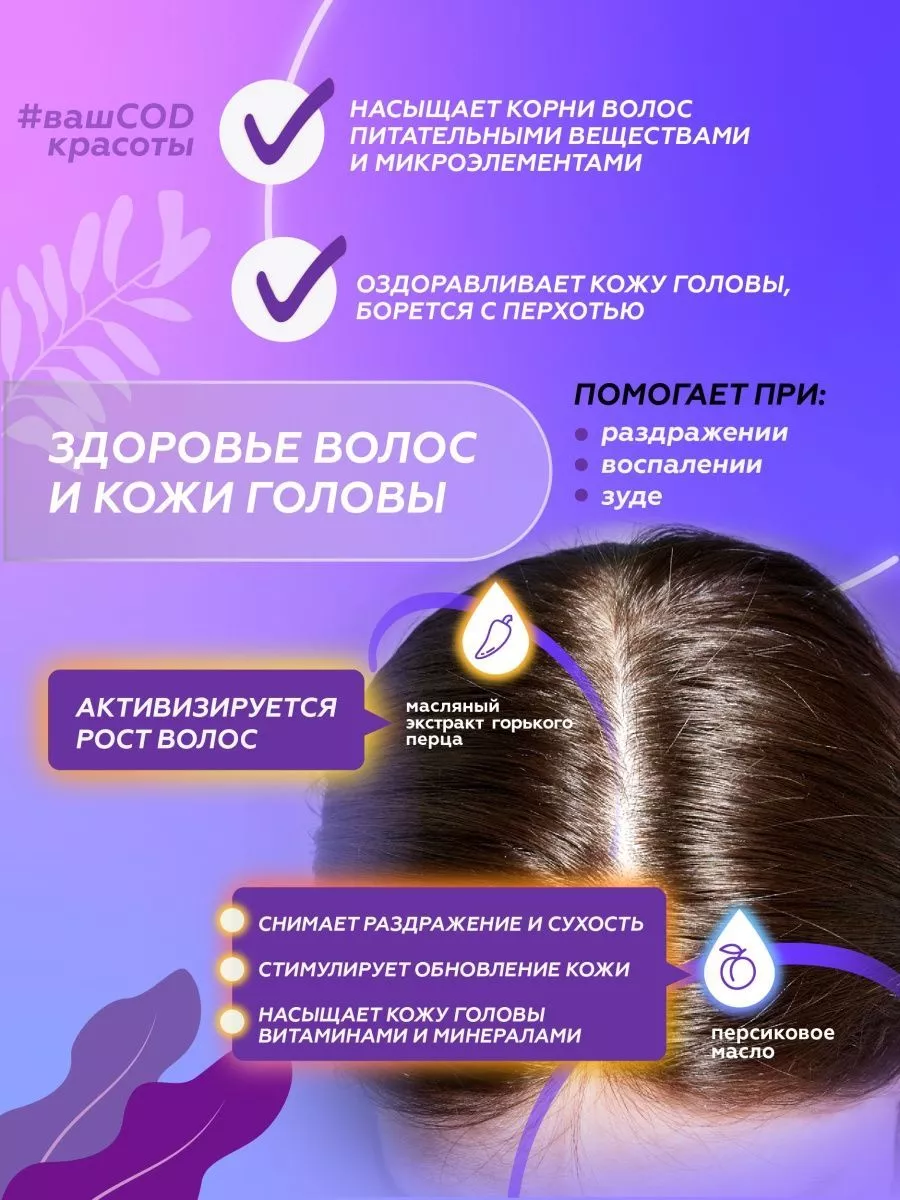 Масло косметическое "Формула № 3" для волос,25 мл. ТМ Бацькина Баня/50 - изображение 5