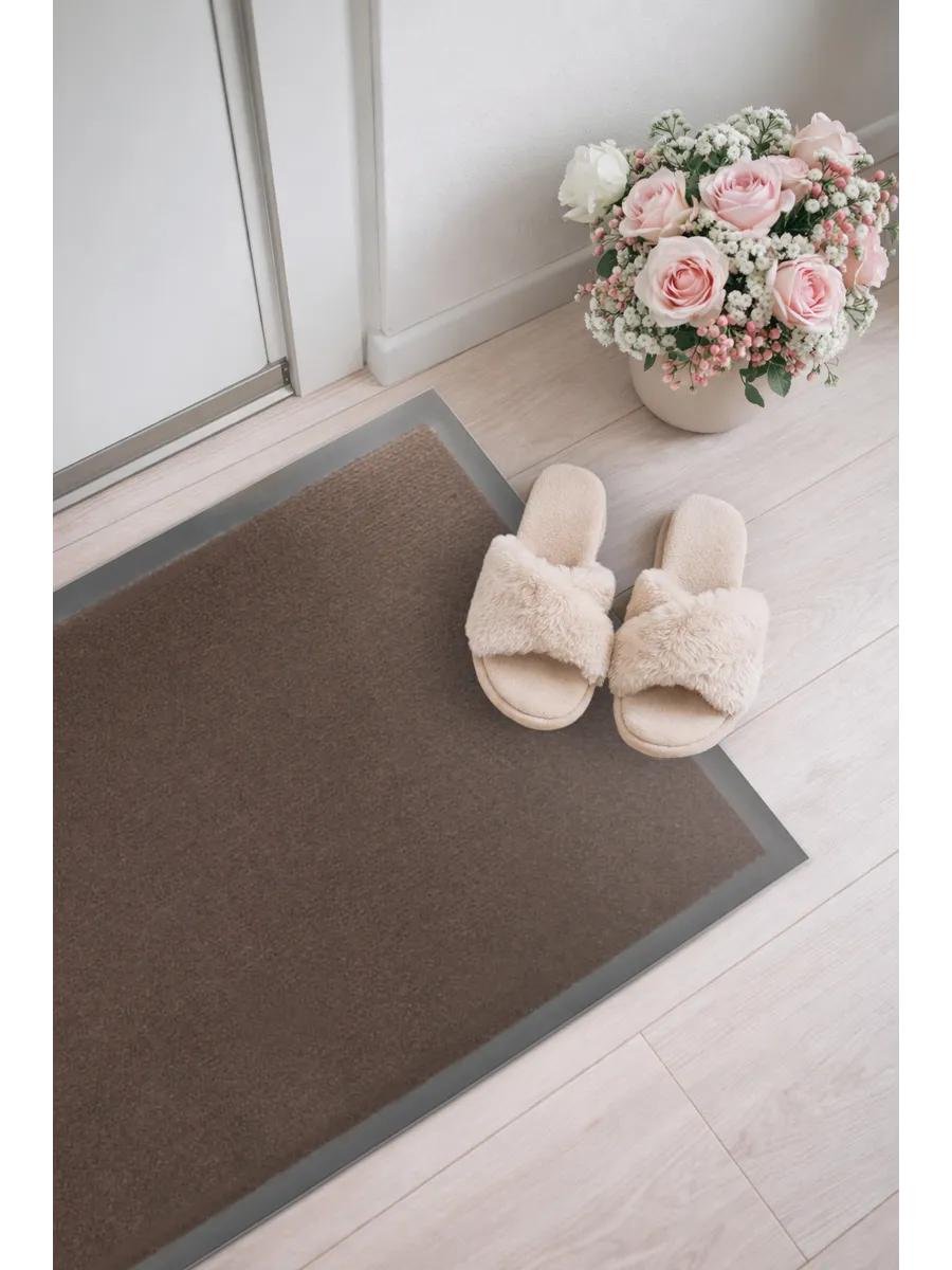 Коврик влаговпитывающий 60х90см Tuff ПВХ коричневый Blabar/10 - изображение 7