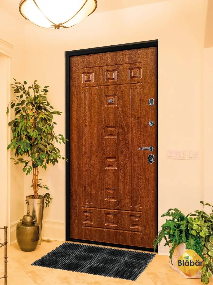 Коврик щетинистый грязесборный 41х54см Gras ПВХ черный Blabar/10 - изображение 8