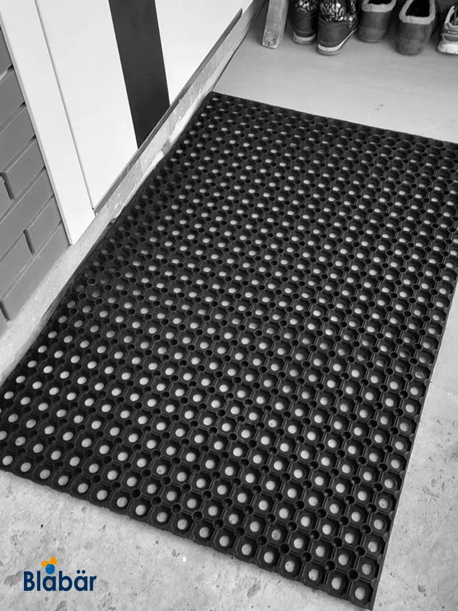 Коврик грязезащитный 100х150х1,6см Hal черный Blabar/3 - изображение 6