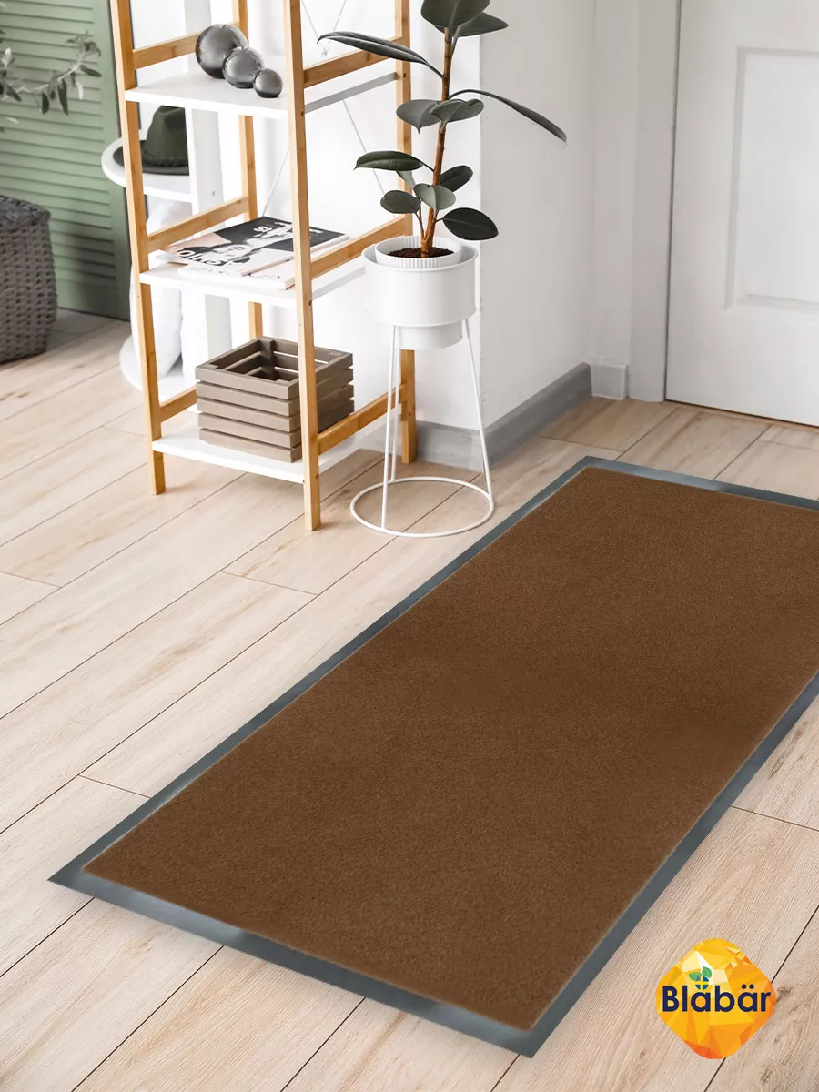 Коврик влаговпитывающий 90х150см Tuff ПВХ коричневый Blabar/5 - изображение 11