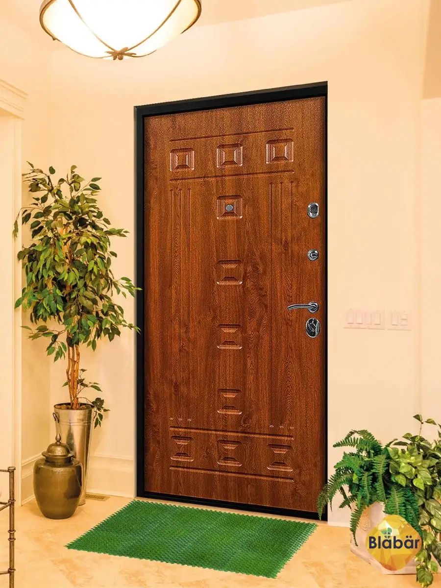 Коврик щетинистый грязесборный 41х54см Gras ПВХ зеленый Blabar/10 - изображение 9