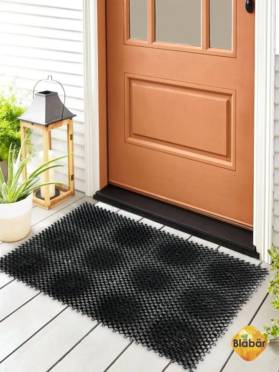 Коврик щетинистый грязесборный 41х54см Gras ПВХ черный Blabar/10 - изображение 10