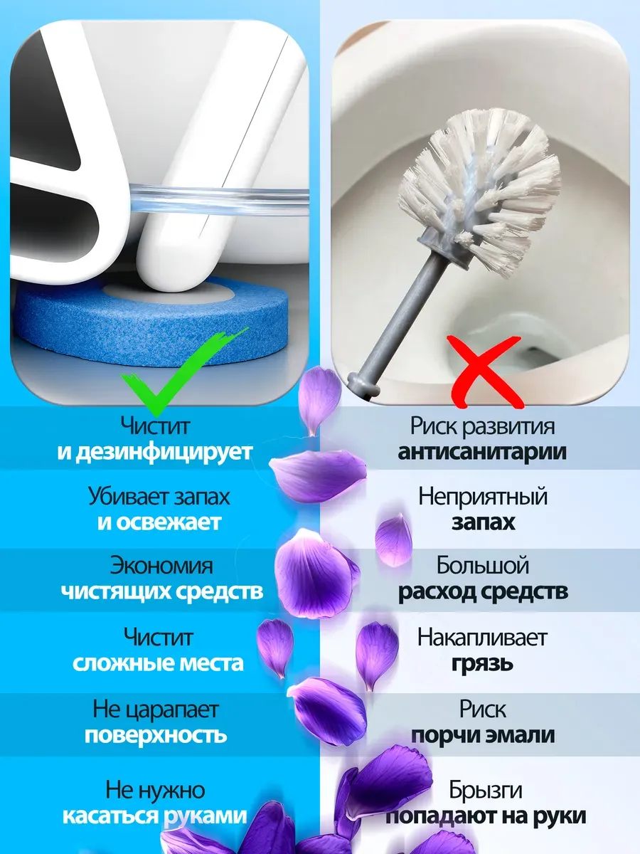 Насадки для бесконтактного ершика 18 шт Blabar/100 - изображение 4
