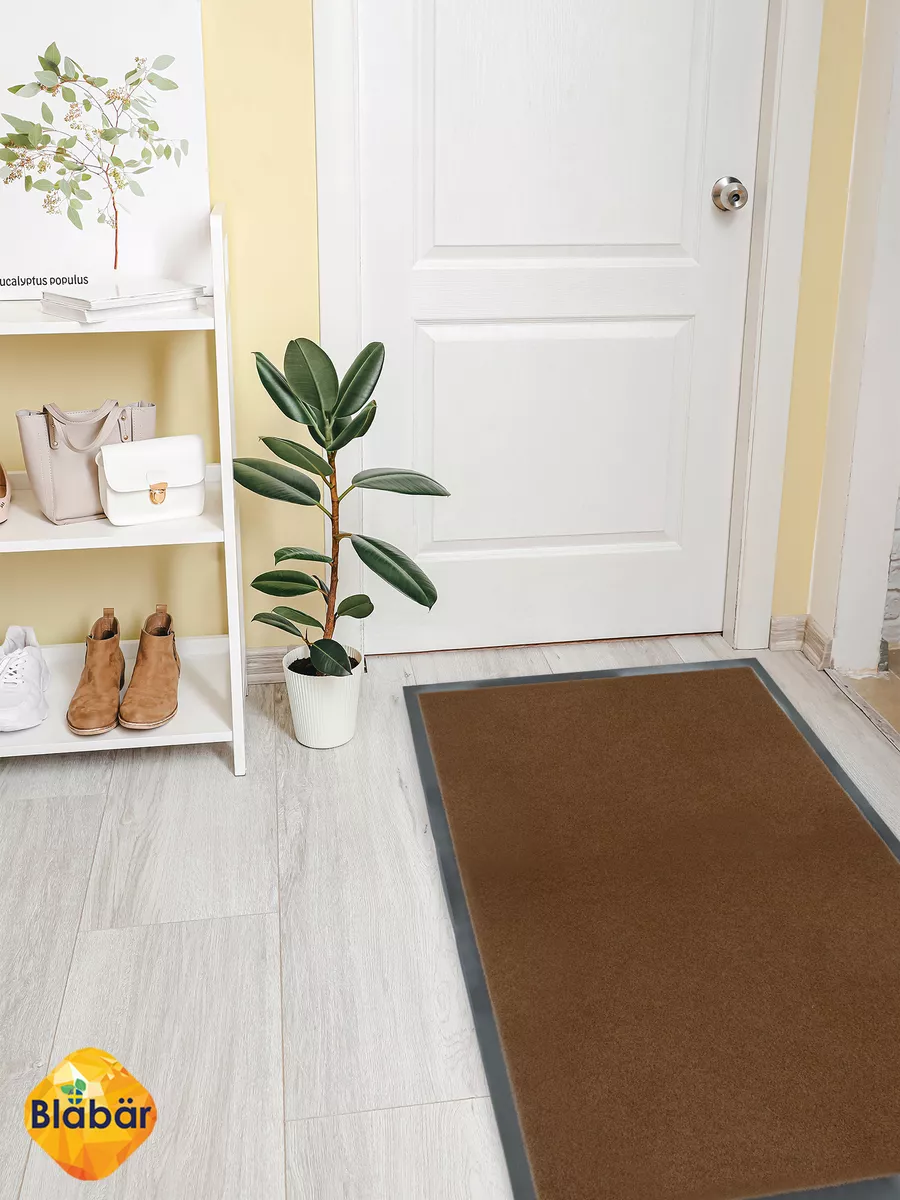 Коврик влаговпитывающий 90х150см Tuff ПВХ коричневый Blabar/5 - изображение 10