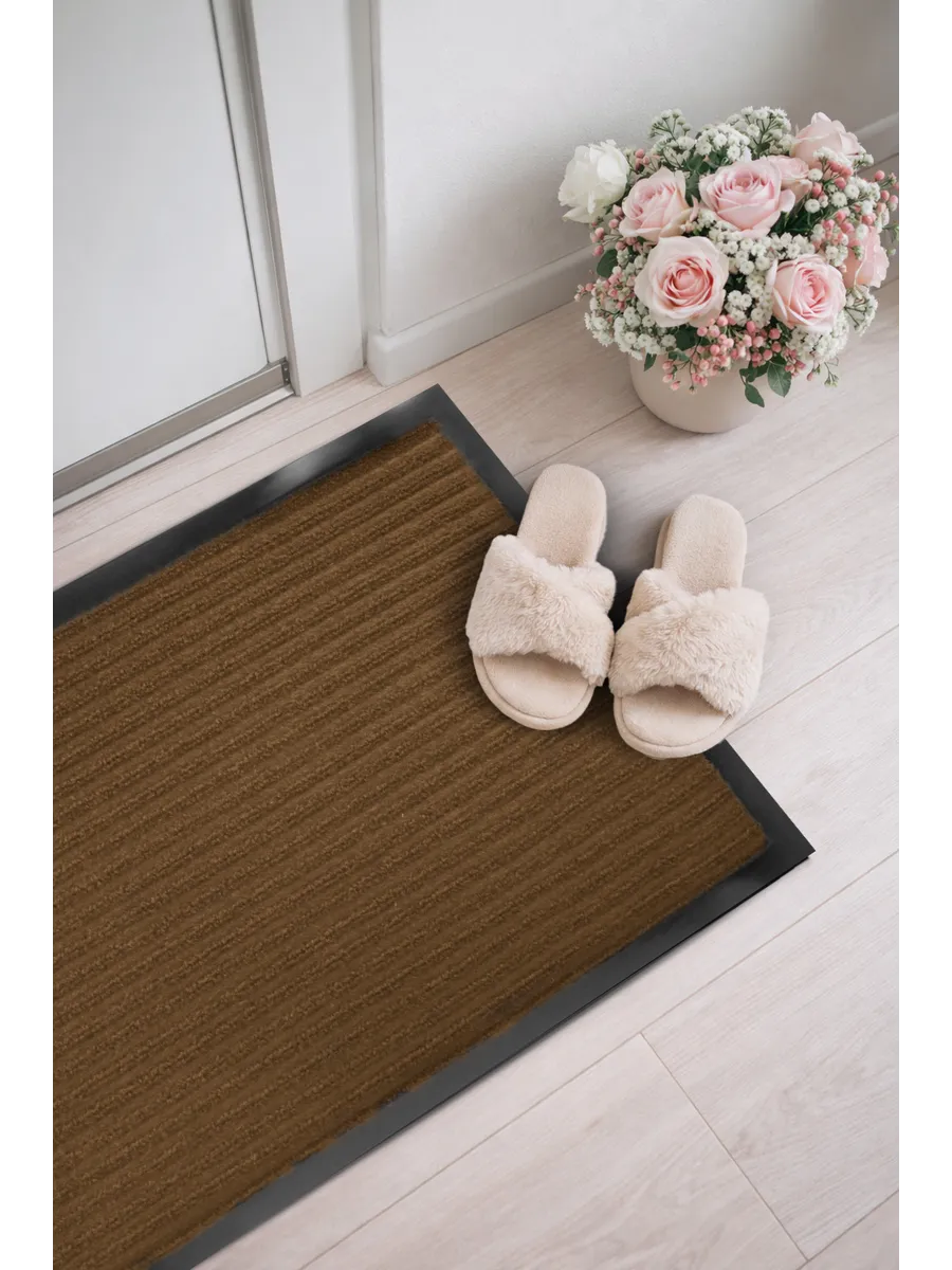 Набор ковриков Tuff Lux влаговпитывающих 40*60 см. коричневый Blabar,2 шт./10 - изображение 6