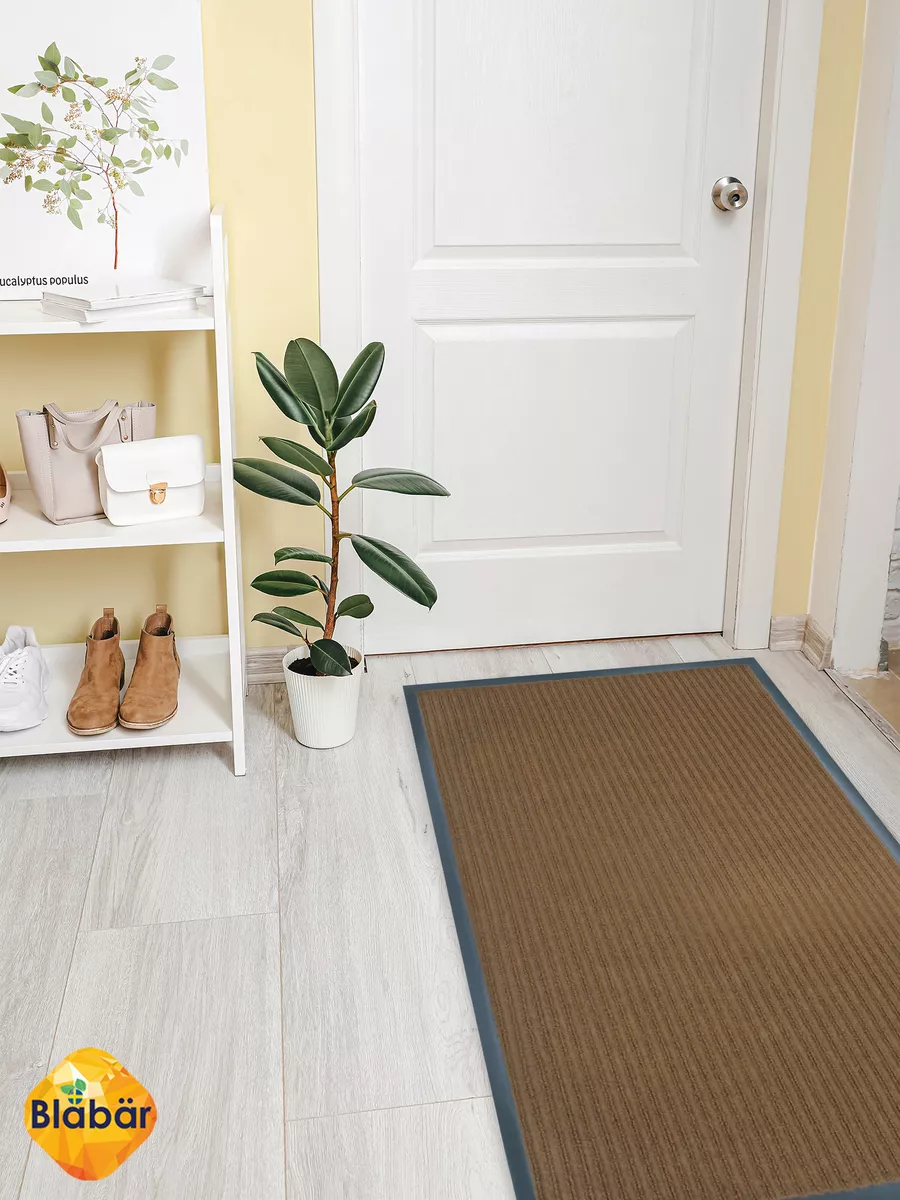 Коврик влаговпитывающий 80х120см Tuff Lux ПВХ коричневый Blabar/5 - изображение 11